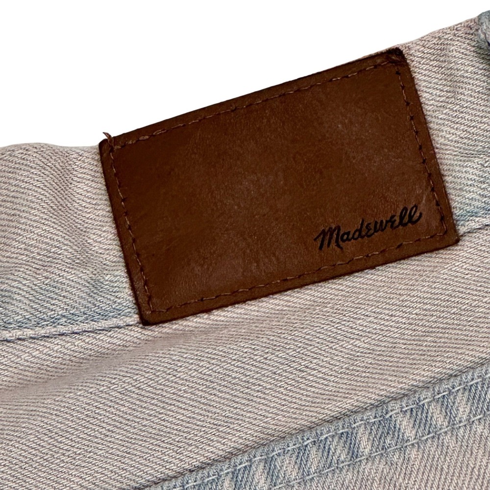Madewell The MomJean Overdyed Edition - Lilac over Indigo -Women's Size 26 - Picture 8 of 10